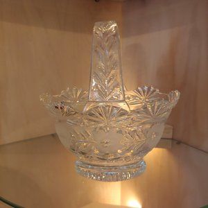24% Lead Crystal Basket